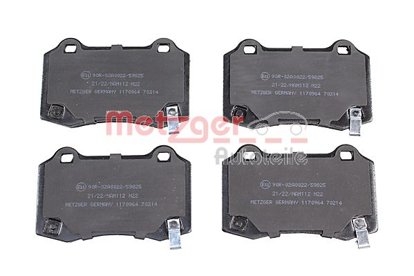 METZGER 1170964 1170964 SET PLACUTE FRANA FRANA DISC METZGER CSNBB
